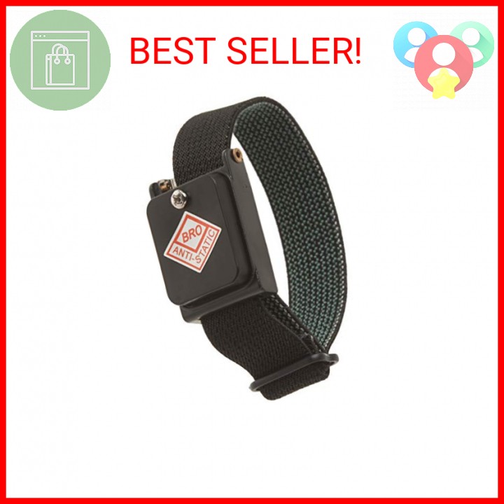 Kingwin Anti-Static Cordless Wrist Strap, Protect Your PC from Static Electricit