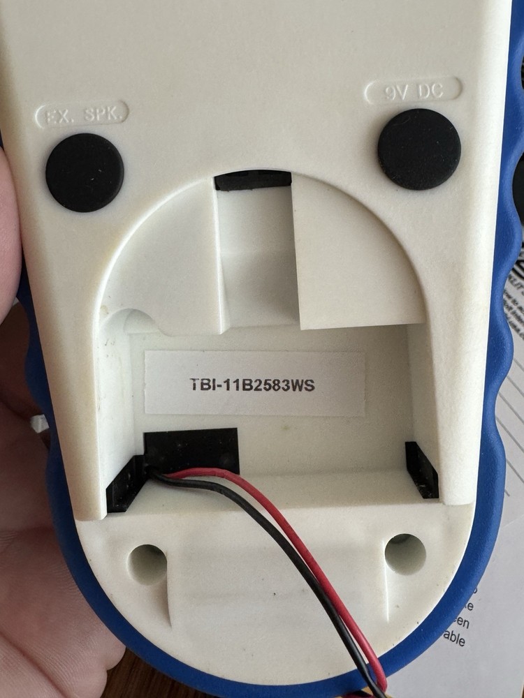 ThunderBolt Storm & Lightning Detector With Case And 12v Plug For Golf Boating