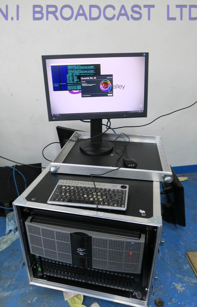 Grass Valley Quantel Rio 4K grading system with 86Tb raid arrays and more  Softw