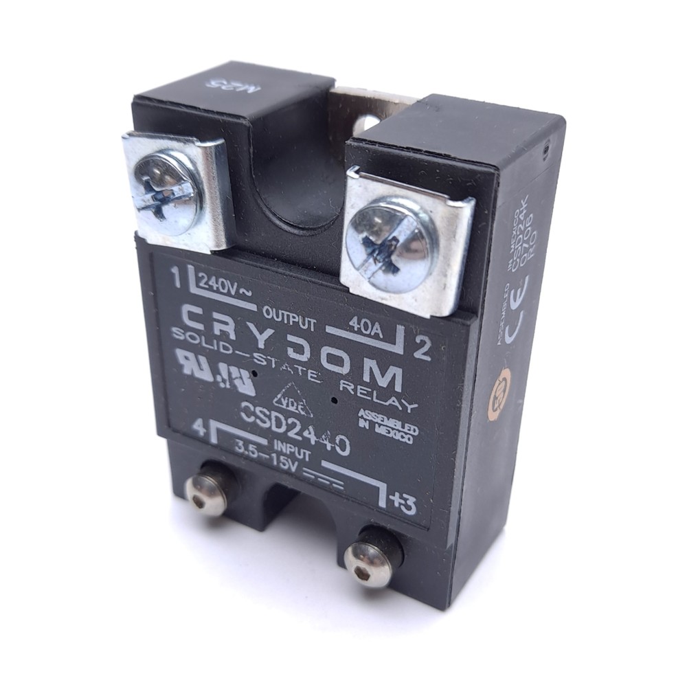 Crydom CSD2440 Solid State Relay, 3.5-15VDC Control, 240VAC 40A Output