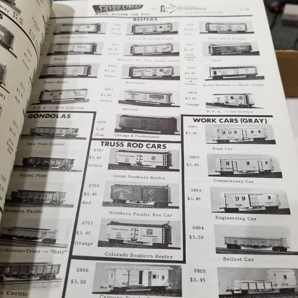 1971 Walthers HO Train Scale Catalog Reference Book