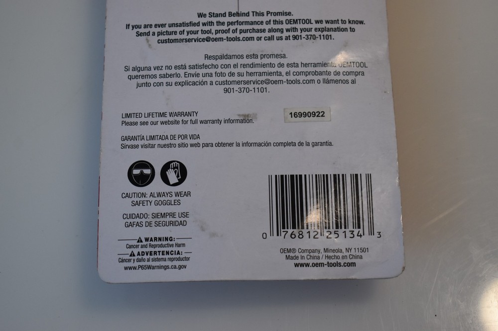 OEM Tools 25134 Steering Wheel Puller Lock Plate Remover