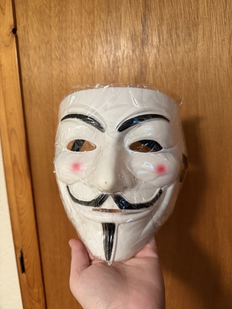 Halloween Mask Mustache V For vendetta