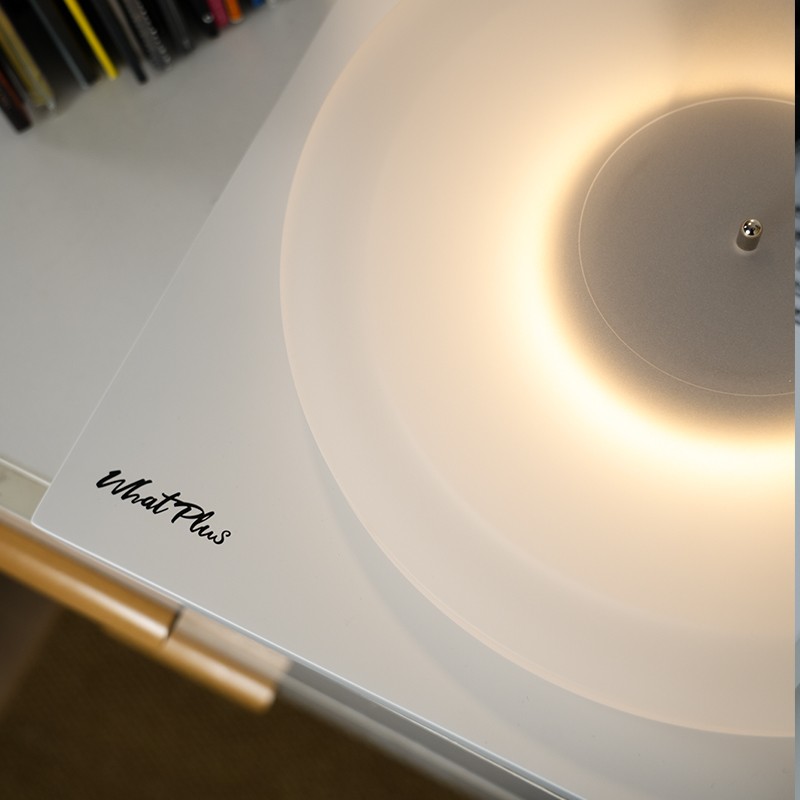 WhatPlus X2 Vinyl Record Player Gramophone Split Ambient Glow Record Player