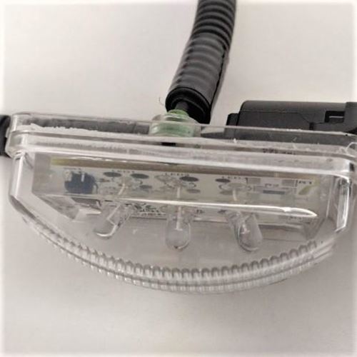 12V 15 Series Incan. Clear Rectangular Utility Light - P/N 15200C