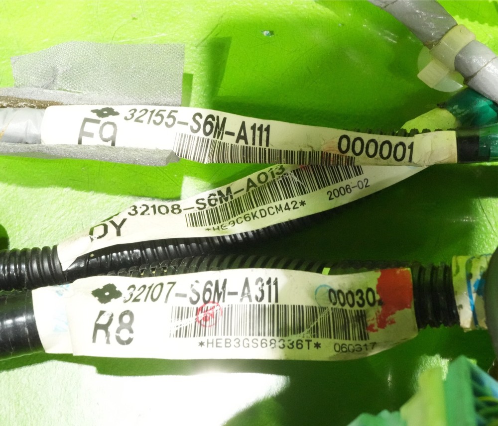 05 06 RSX OEM main interior cabin floor wire harness cable