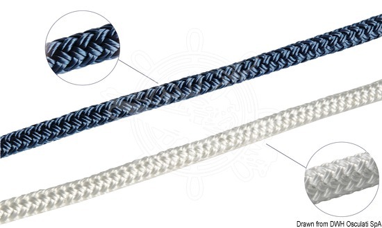 Osculati Double Braid Blue 5 mm