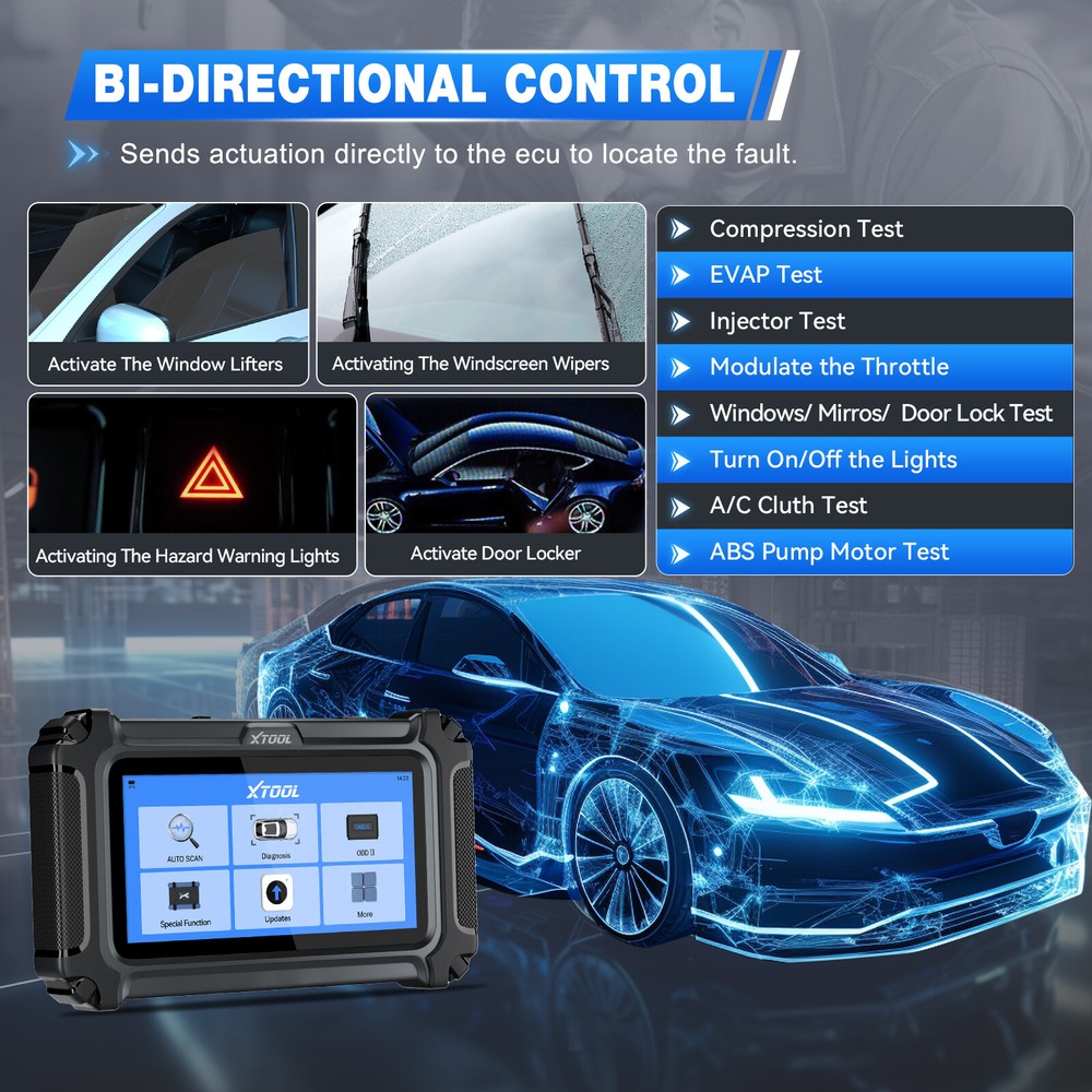 XTOOL IP500 For BMW All System ABS SRS EPB OBD2 Diagnostic Bidirectional Scanner