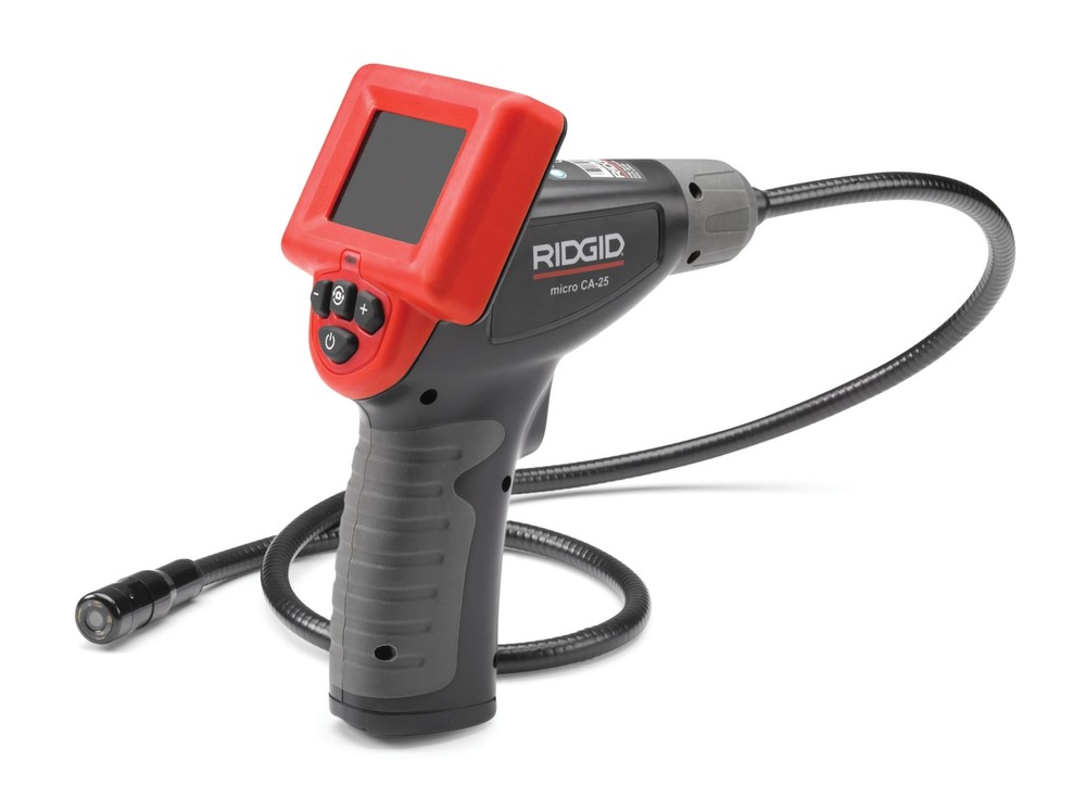 RIDGID 40043 Micro CA-25 Hand-Held Inspection Camera with 4' Cable, Borescope,