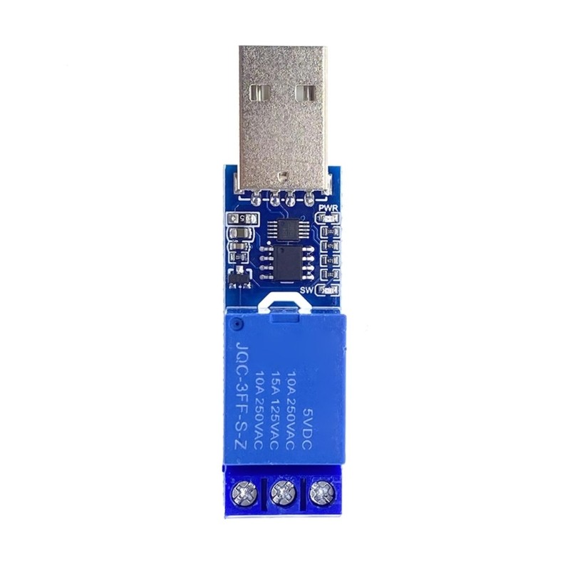 USB Serial Port Control 1 Channel Module 5V 10A Protective Computer Module
