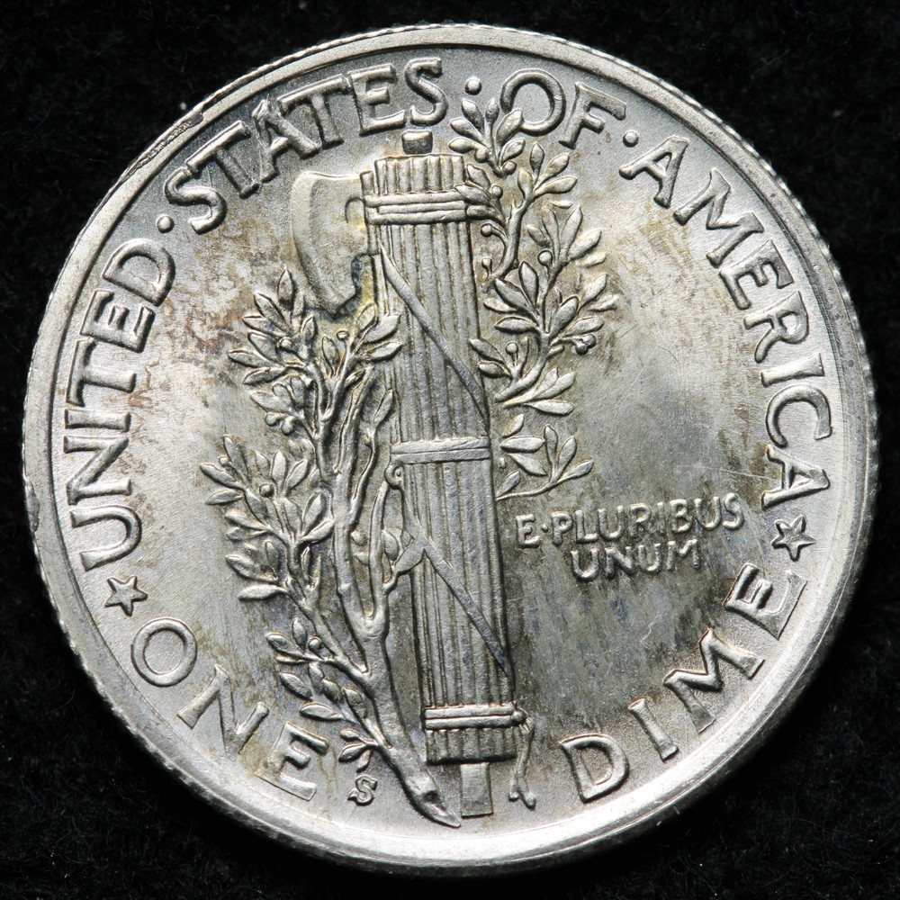 1940-S Mercury Silver Dime GEM BU *UNCIRCULATED* MS FSB E237 ARCC