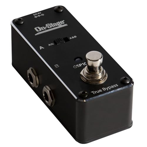 OnStage ABY Switcher, Black (GSP1000)