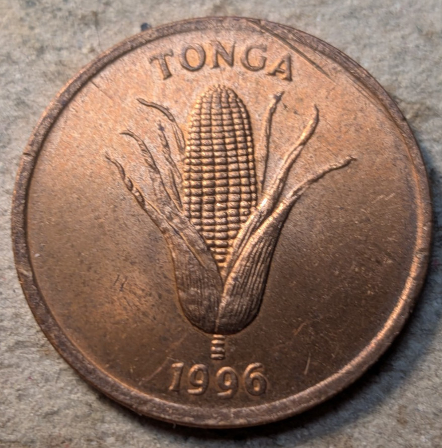 Tonga 1 seniti 1996