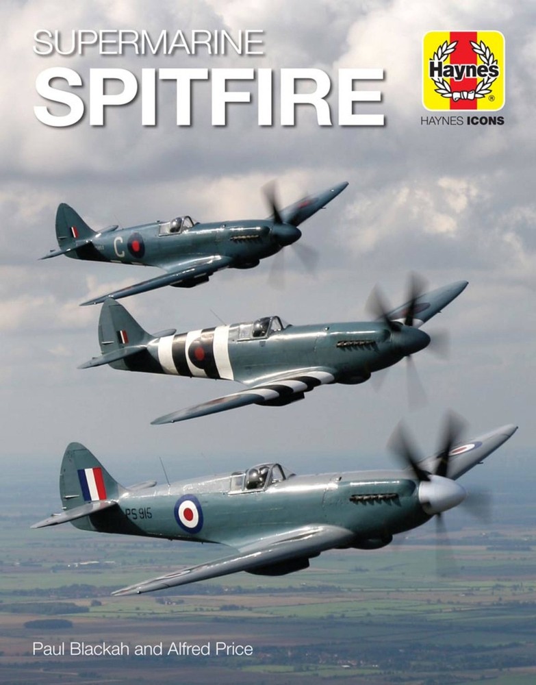 Supermarine Spitfire plane WWII engineering construction book