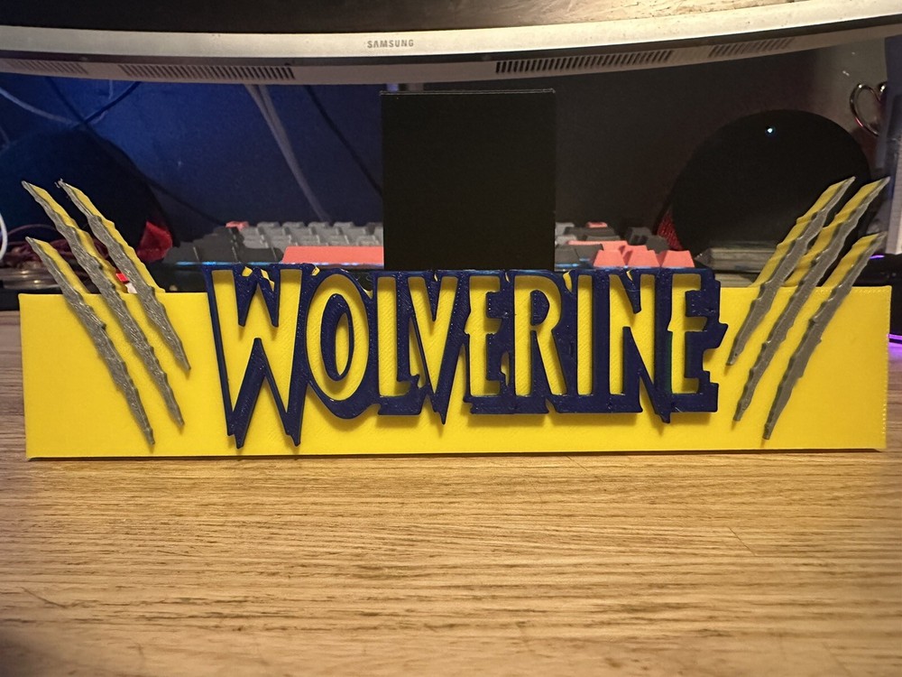 Wolverine Comic Book Stand - Graded/Raw Comics 3D Printed