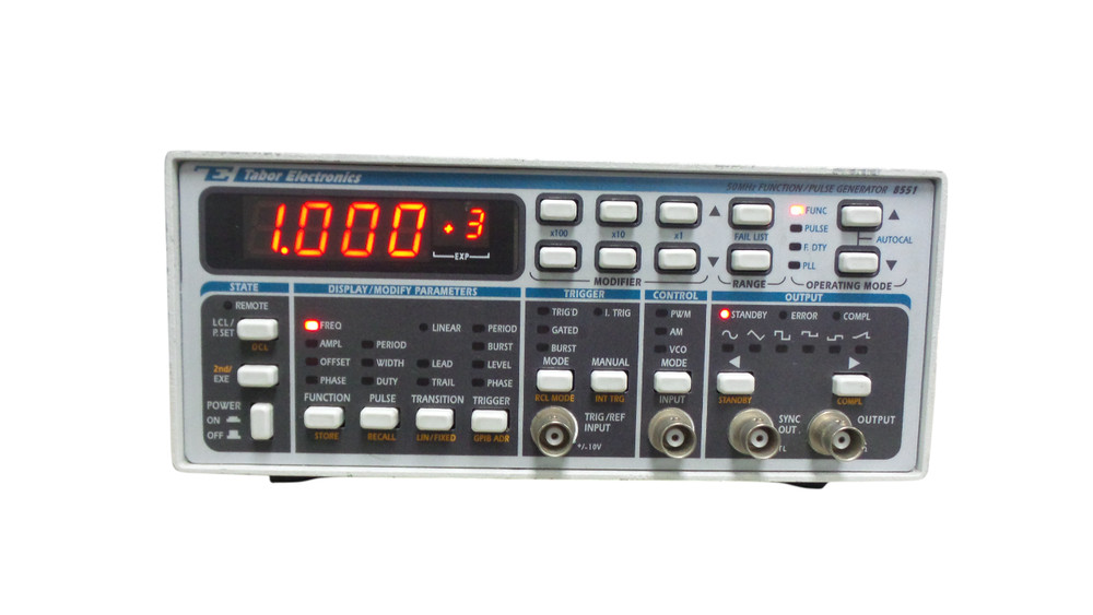Tabor Electronics 8551 / 50MHz Function Pulse Generator - Free Shipping