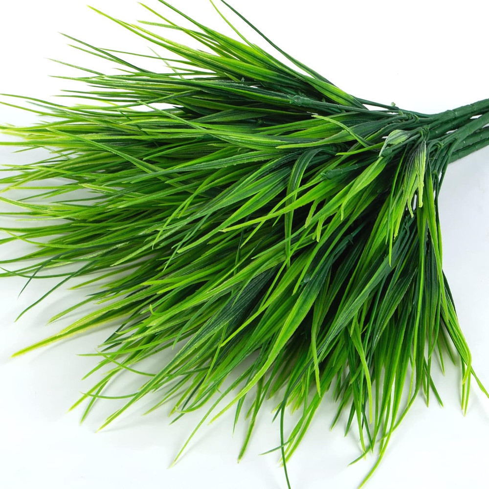 10 Bundles Artificial Wheat Grass