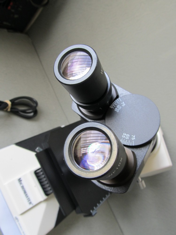 Fisher Micromaster 12-561B Binocular Microscope ***Pls Read