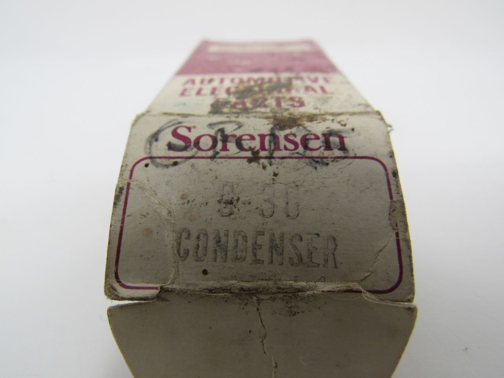 Sorensen Ignition Condenser G-30