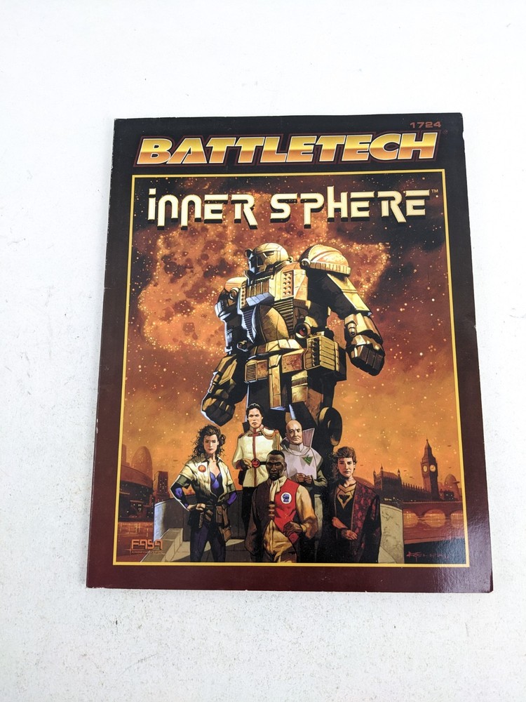 BattleTech Inner Sphere Sourcebook 1724 FASA 2000 MechWarrior Lore Guide
