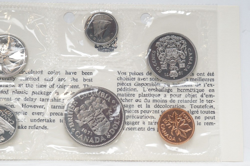 1971 Canada Mint Sealed 6 Coin Set (otb1108)