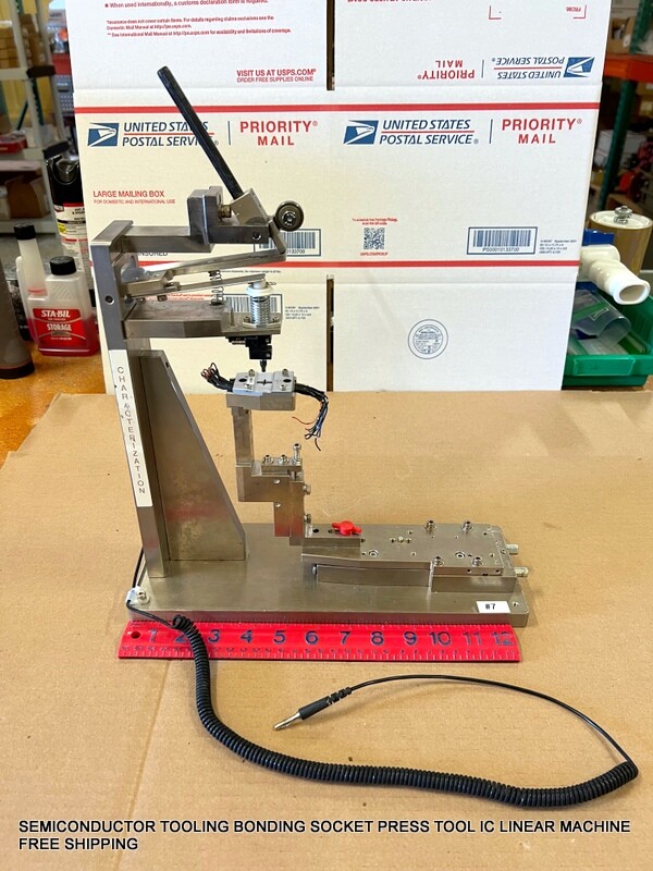SEMICONDUCTOR TOOLING BONDING SOCKET PRESS TOOL IC LINEAR MACHINE FREE SHIPPING