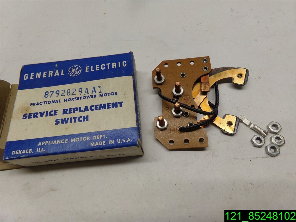 GE General Electric Motor Starting Switch 8792829AA1 , 2019 - NEW