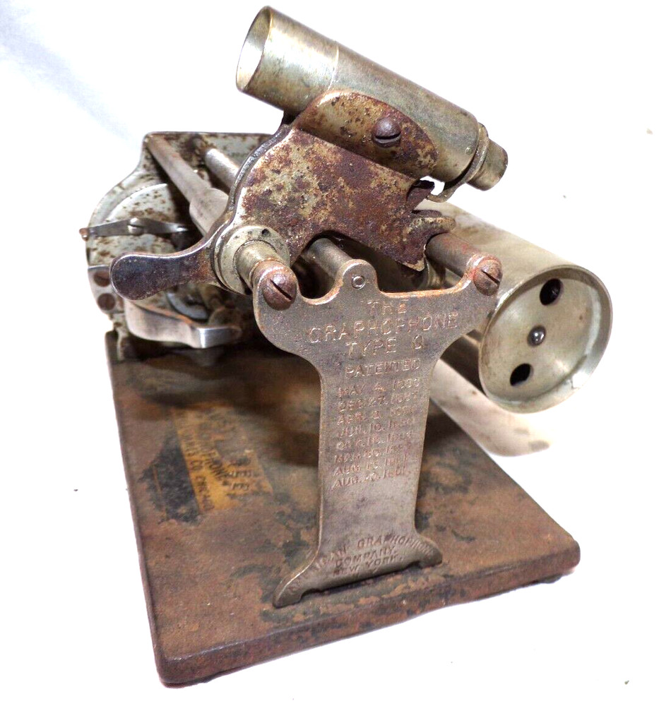 BUSY BEE CYLINDER PHONOGRAPH PARTS MACHINE