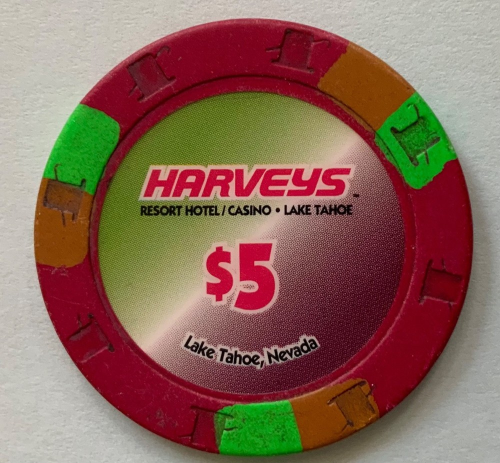 6 NEVADA CASINOS CHIPS