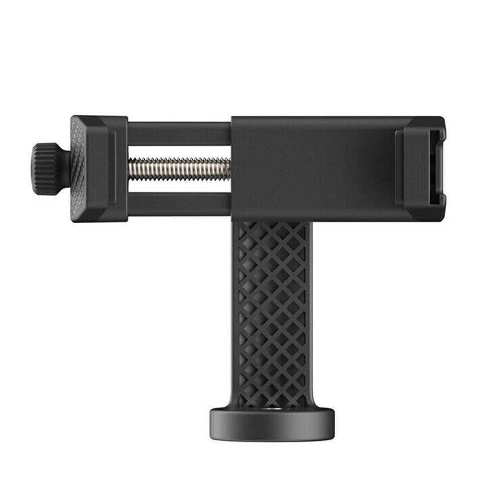 Adjustable 55-100mm Width Range Phone Clip Holder with Cold Shoe 1/4" Mount