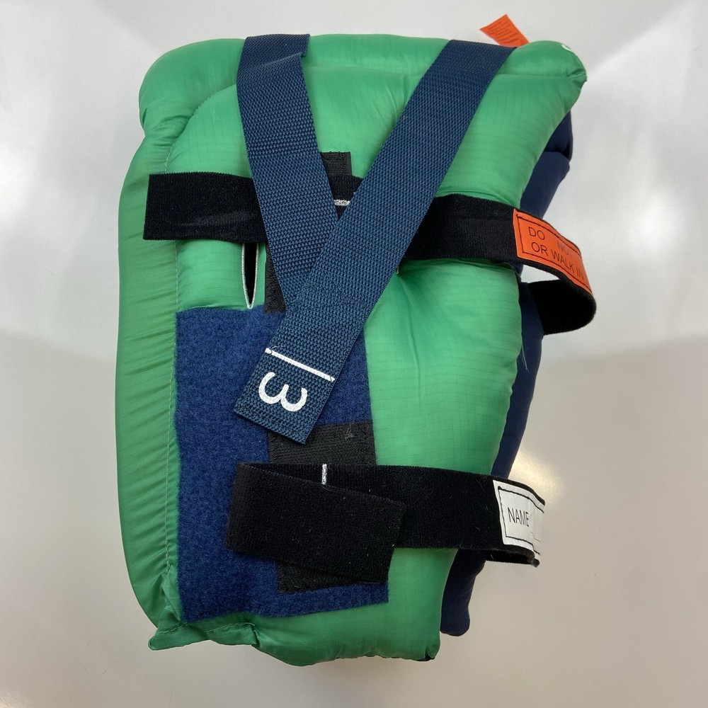 Primo Boot Offloading Heel Protector Padded Boot / Kelly Green & Navy