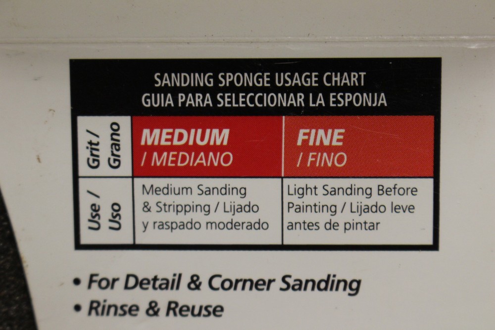 Gator Multi-Surface Sanding Sponge - Medium - New