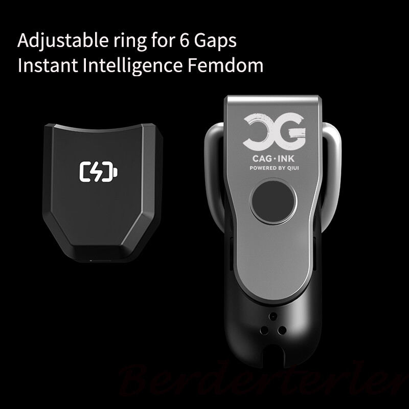 QIUI Bluetooth Male Chastity Device APP Remote Control Cage Ring Cellmate Lock