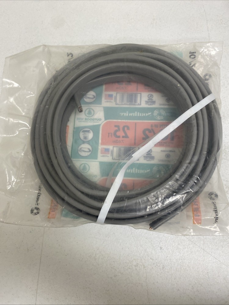 Southwire 25 ft. 10/2 Gray Solid CU UF-B W/G Wire