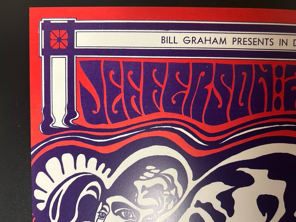 2021-(2)-FILLMORE BG-48-RE-PRINT VARIANT POSTERS-JEFFERSON AIRPLANE/QMS-W.WILSON