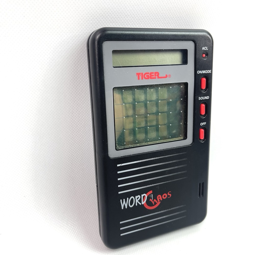 Tiger Electronics Word Chaos Electronic Game