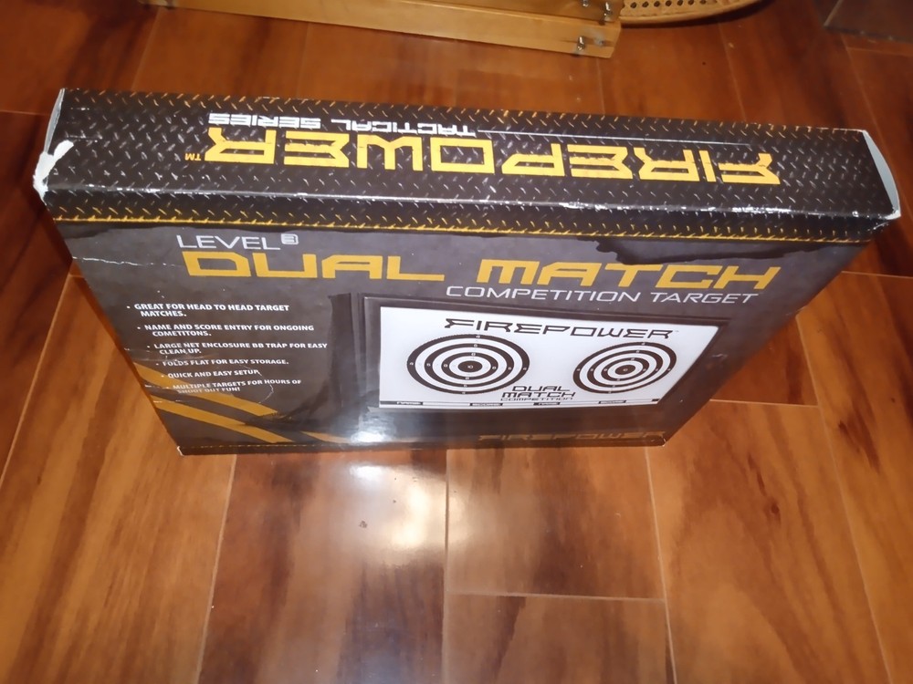 Level 3 Dual Match Competition Target Fire Power
