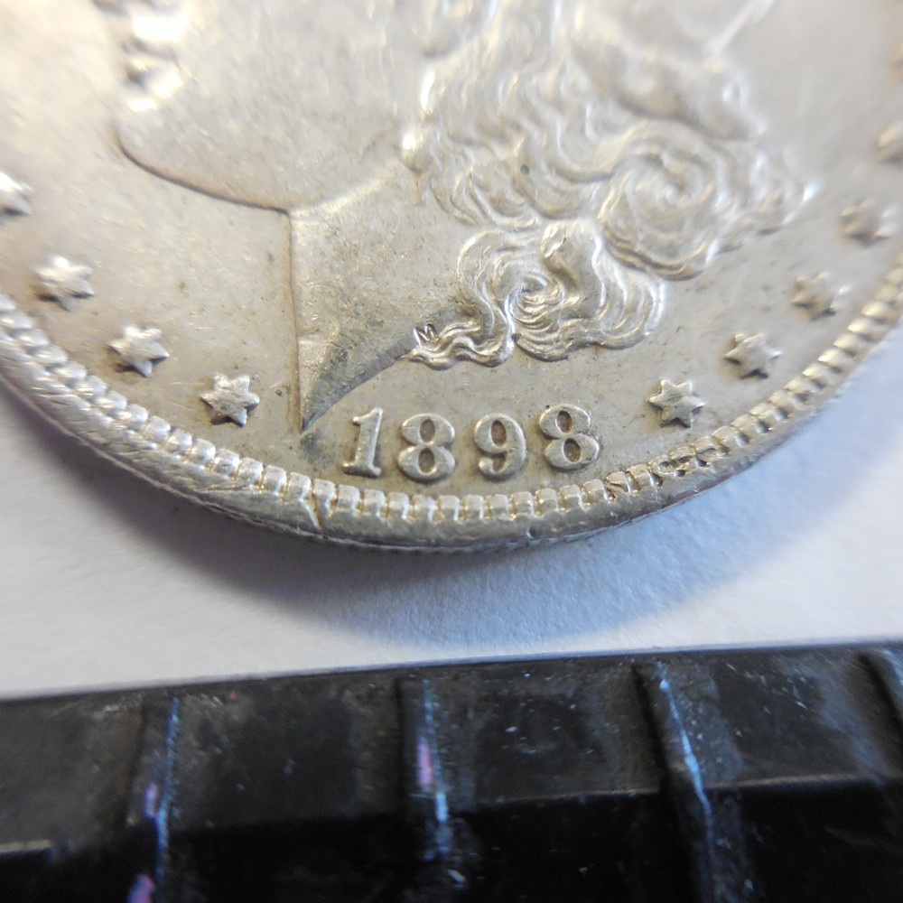 1898 Morgan Silver Dollar Us Coin