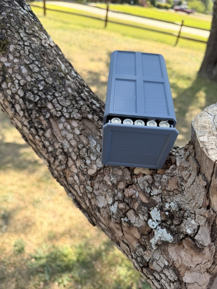 5.56mm Stackable AMMO CAN BOX  ( 50 Rounds Capacity)