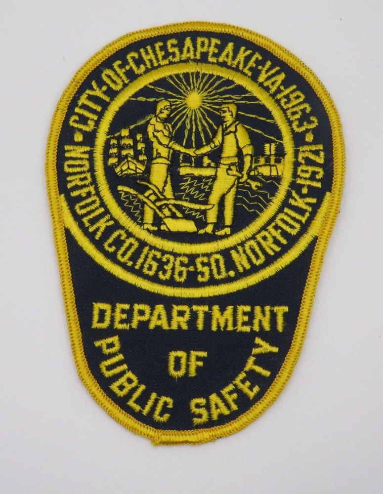 Chesapeake Virginia Police Patch