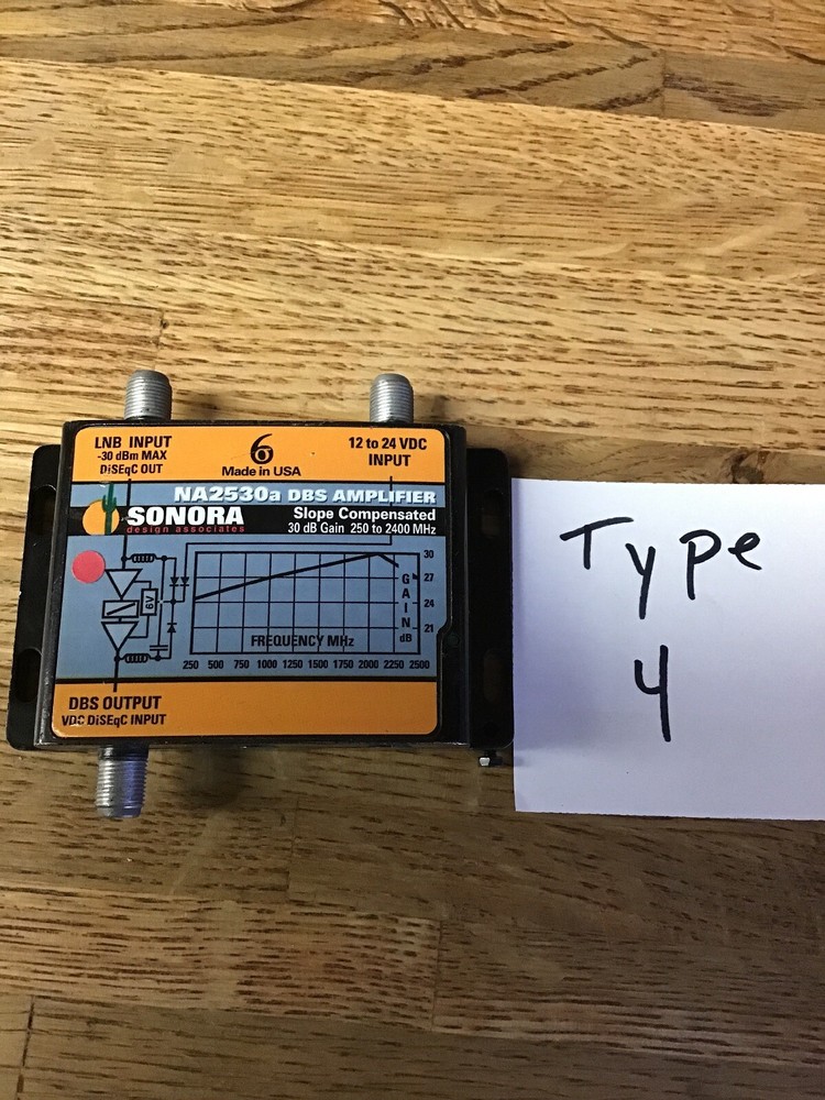 Sonora NA2530a DBS Amplifier Used Condition!