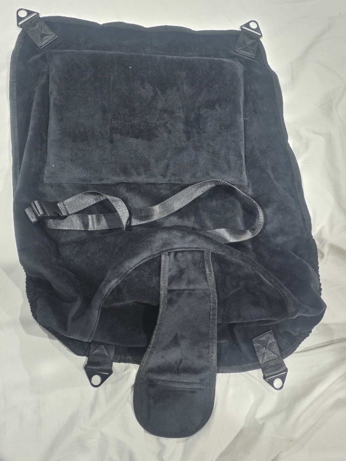 Hoppie Hummingbird extra stroller seat NWOT Black ▪︎ NO STRAPS ⬆️