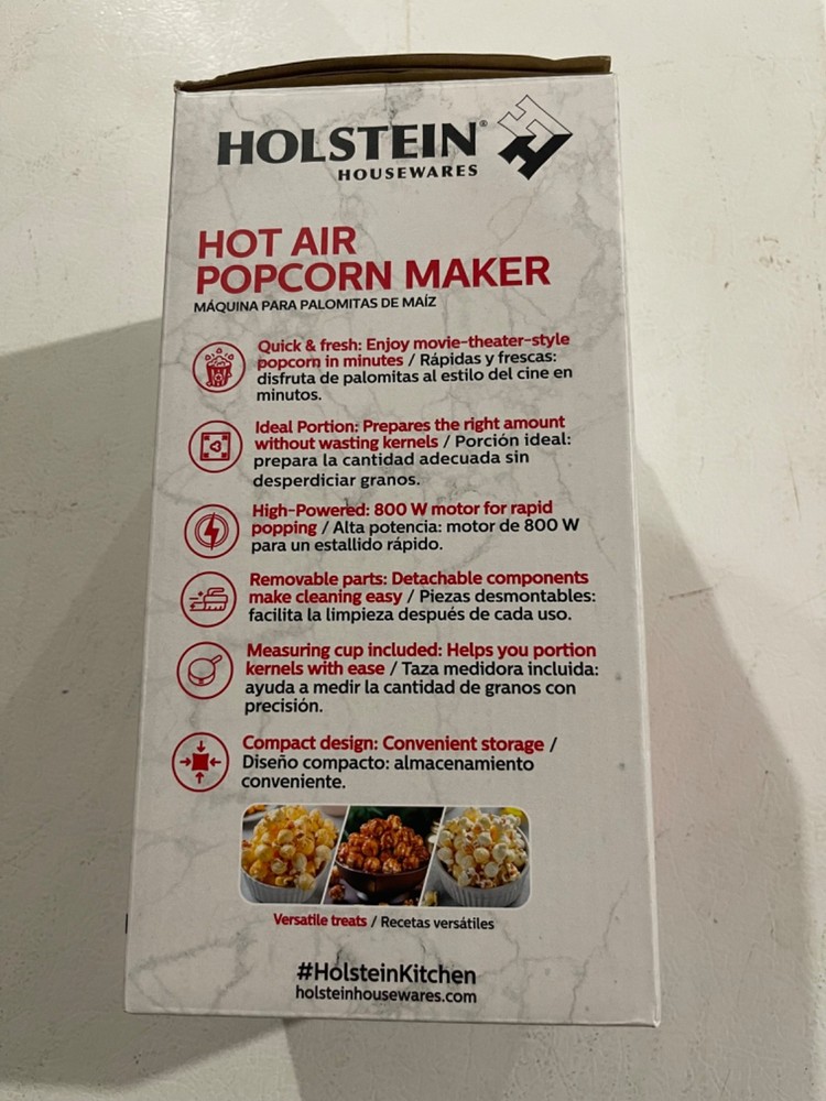 Hot Air Popcorn Maker
