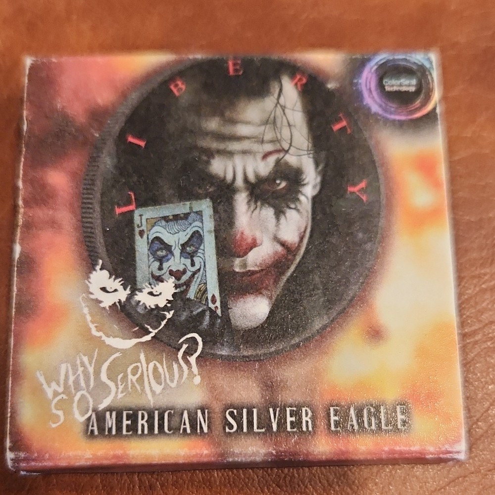 2024 American Silver Eagle Why So Serious? 1 oz .999 Silver Round