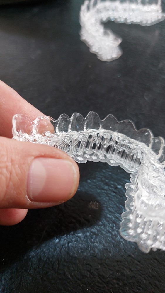 DLP SLA LCD 3d printer CLEAR ALIGNER resin