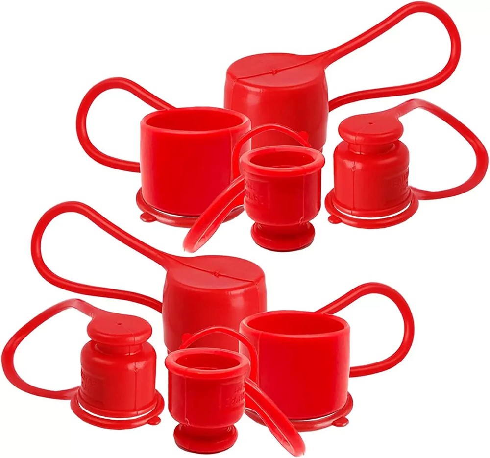 1/2 Skid Steer Bobcat Flat Face Hydraulic Quick Connect Coupler / Coupling 8 Pc.
