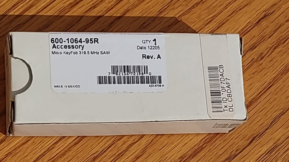 Interlogix 600-1064-95R Micro KeyFob