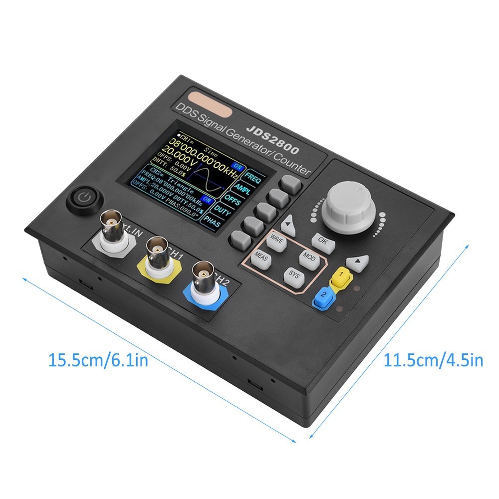 JDS2800 DDS Function Arbitrary Waveform Signal Generator Software(60MHz HZHZ