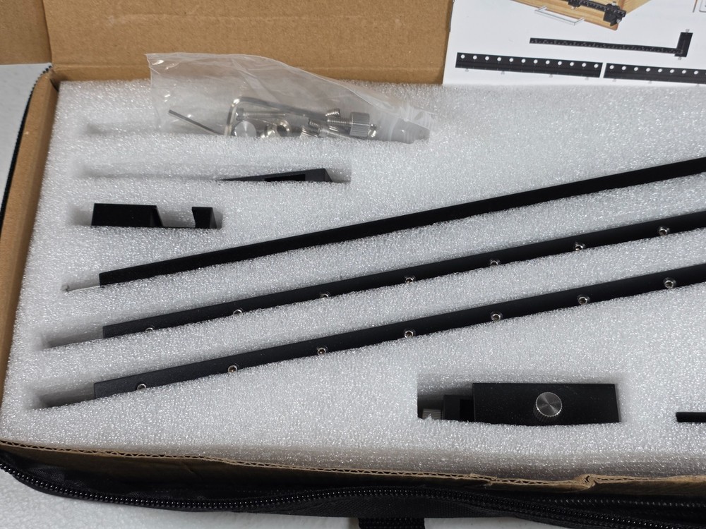 NETTA Cabinet Hardware Jig Drill Guide Kit Adjustable w/ Case New