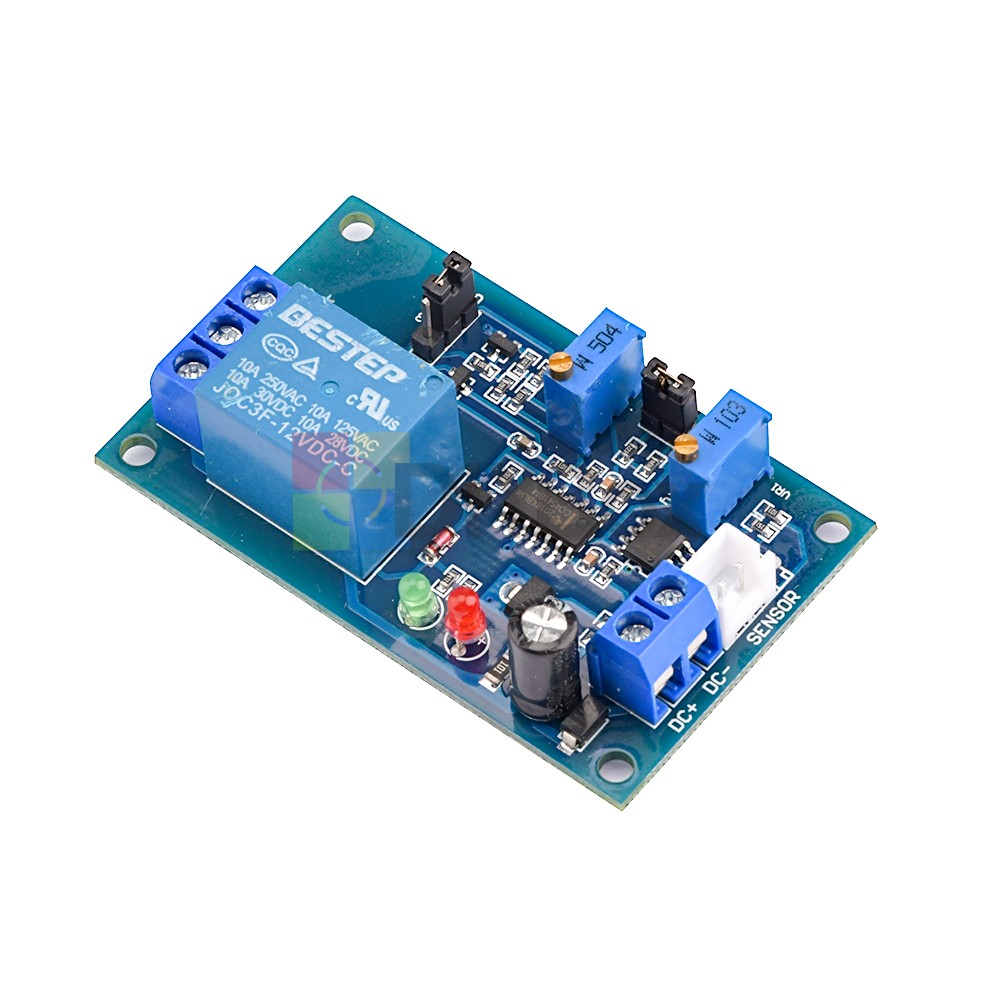 2PCS Photoresistor Relay Module 12V Light Detect Sensor Timmer Light Control New